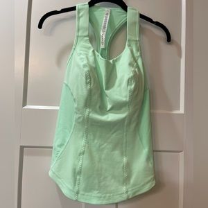 •NWT• LULULEMON Cardio Kick Tank Fresh Teal size 6